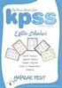 2010 KPSS Eğitim Bilimleri Yaprak Test Öğretmen Adayları İçin / Evren Karataş