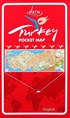 Turkey Pocket Map (İngilizce Türkiye Cep Haritası)