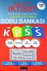 KPSS Külliyat İktisat Konularına Göre Ayrılmış Tamamı Çözümlü Soru Bankası