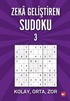 Zeka Geliştiren Sudoku Kolay-Orta-Zor 3