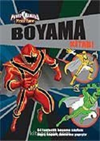 Power Rangers Boyama Kitabı