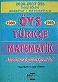 ÖYS 1988-1998 Türkçe Matematik Soruları ve Ayrıntılı Çözümleri