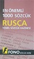 En Önemli 1000 Sözcük Rusça