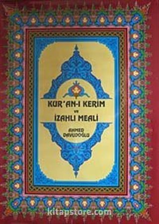 Kur'an-ı Kerim ve İzahlı Meali (4 Renk Cami Boy)