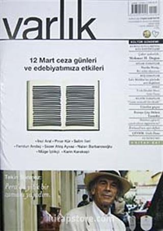 Varlık Aylık Edebiyat ve Kültür Dergisi Nisan 2008