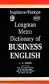 Longman Metro Dictionary of Business English