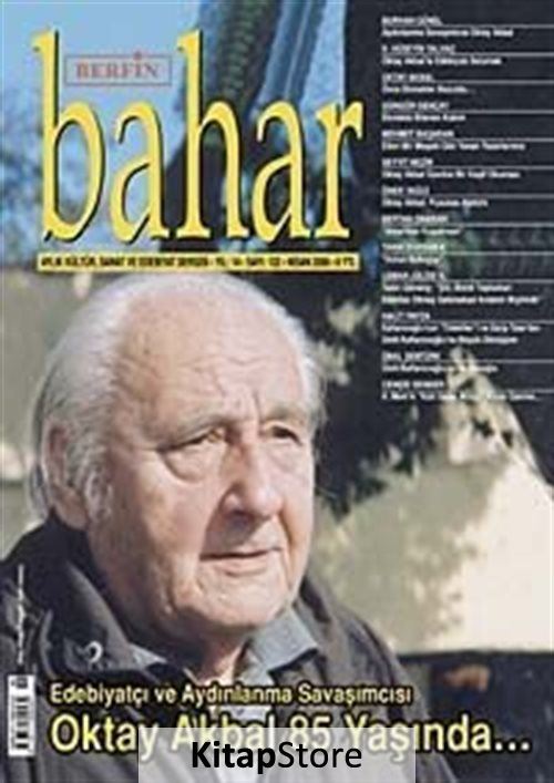 Berfin Bahar Aylık Kültür Sanat ve Edebiyat Dergisi Nisan 2008 / 122 Sayı