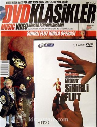 DVD Klasikler / Sihirli Fülüt-Kukla Operası (1 Fasikül+ 1 DVD)