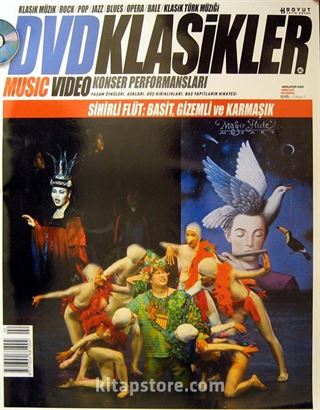 DVD Klasikler / Sihirli Fülüt Basit, Gizemli ve Karmaşık (1 Fasikül+ 1 DVD)