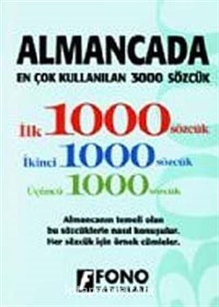 Almancada En Çok Kullanılan 3000 Sözcük