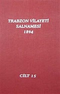 Trabzon Vilayeti Salnamesi / 1894 Cilt 15