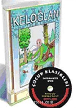 Keloğlan Hikaye Seti - 10 Kitap + 1 İnteraktif DVD
