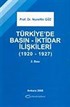 Türkiye'de Basın - İktidar İlişkileri (1920-1927)