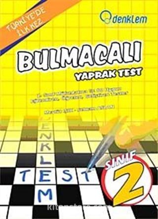 Bulmacalı Yaprak Test 2. Sınıf