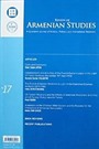 Number 17 2008-Review of Armenian Studies