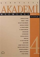 Kubbealtı Akademi Mecmuası Ekim 2008 Yıl:37 Sayı: 148