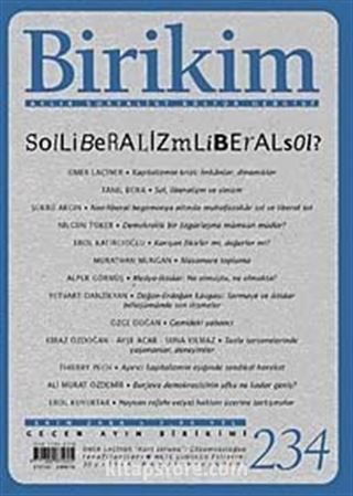 Birikim / Sayı:234 Yıl: 2008 / Aylık Sosyalist Kültür Dergisi