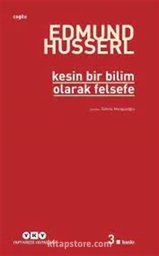 Kesin Bir Bilim Olarak Felsefe