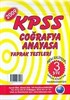 KPSS Coğrafya-Anayasa Yaprak Testleri