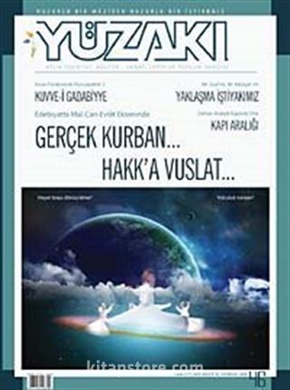 Yüzakı Aylık Edebiyat, Kültür, Sanat, Tarih ve Toplum Dergisi/ Sayı:46 Yıl: Aralık 2008