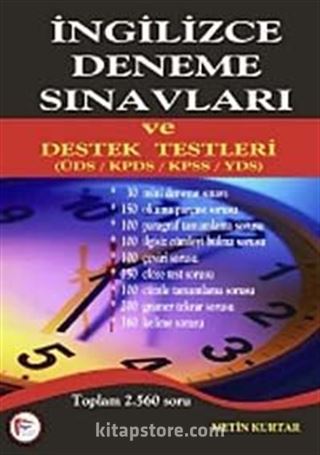 İngilizce Deneme Sınavları ve Destek Testleri