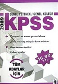 KPSS Genel Yetenek Genel Kültür Tüm Adaylar İçin 2009