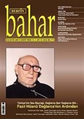 Berfin Bahar Aylık Kültür Sanat ve Edebiyat Dergisi Aralık 2008 / 130 Sayı