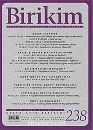 Birikim / Sayı:238 Yıl: 2009 / Aylık Sosyalist Kültür Dergisi