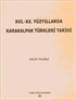 XVI.-XX. Yüzyıllarda Karakalpak Türkleri Tarihi