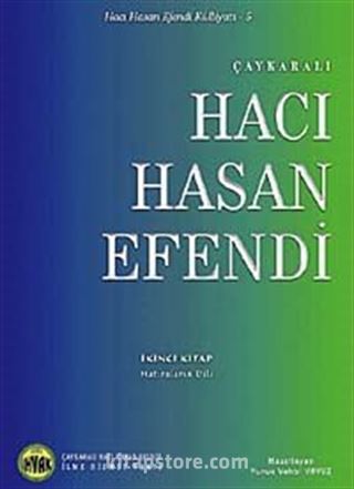 Çaykaralı Hacı Hasan Efendi İkinci Kitap