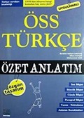 ÖSS Türkçe Özet Anlatım