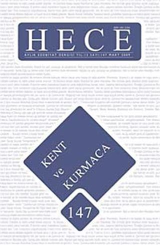 Sayı:147 Mart 2009 Hece Aylık Edebiyat Dergisi