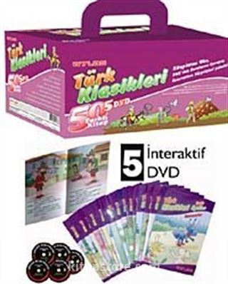 Türk Klasikleri - 50 Farklı Kitap + 5 DVD