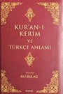 (Cep Boy Metinli) Kur'an-ı Kerim ve Türkçe Anlamı (Deri Ciltli)