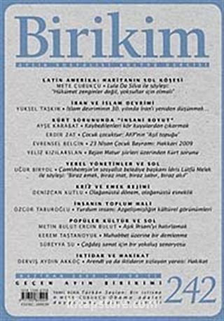 Birikim / Sayı:242 Yıl: 2009 / Aylık Sosyalist Kültür Dergisi
