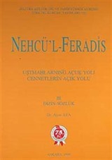 Nehcü'l-Feradis Cennetlerin Açık Yolu III (Dizin-Sözlük)