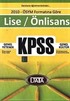 2010 KPSS Lise-Önlisans Genel Yetenek -Genel Kültür Hazırlık Kitabı