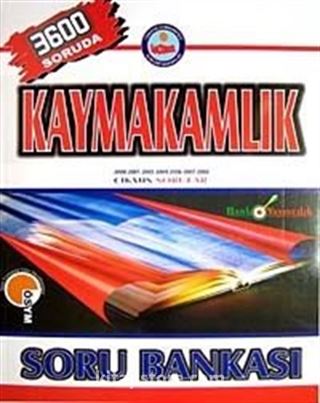 3600 Soruda Kaymakamlık Soru Bankası