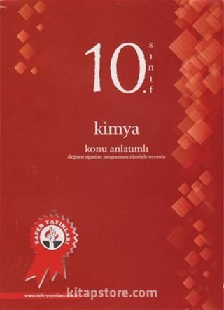 10.Sınıf Kimya Konu Anlatımlı