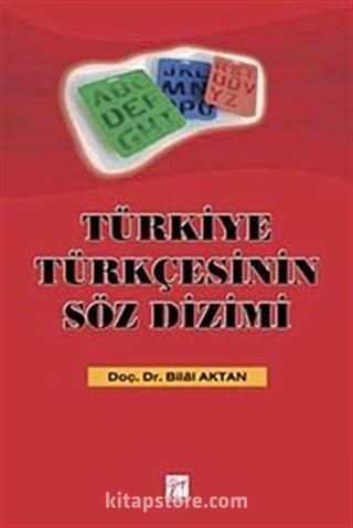 Türkiye Türkçesinin Söz Dizimi
