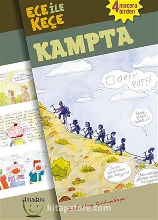 Ece ile Keçe Kampta