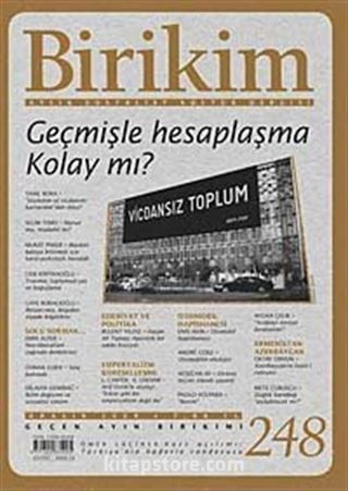 Birikim / Sayı:248 Yıl: 2009 / Aylık Sosyalist Kültür Dergisi
