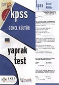 KPSS Genel Kültür Yaprak Test