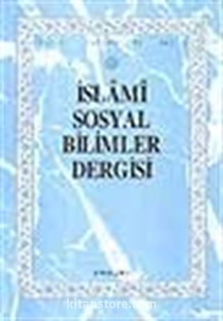 İslami Sosyal Bilimler Dergisi 1995 Cilt:3 Sayı:2