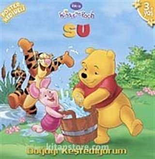 Winnie The Pooh Su / Doğayı Keşfediyorum (Poster Hediyeli)