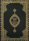 6 Renkli Kur'an-ı Kerim ve Muhtasar Meali (Cami Boy-Renkli-Sade)