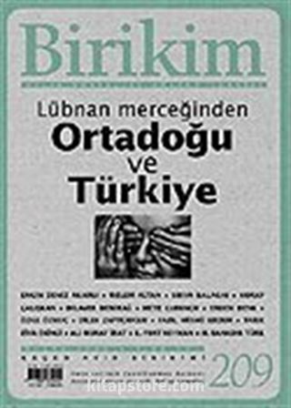 Birikim / Sayı: 209 Yıl: 2006 / Aylık Sosyalist Kültür Dergisi