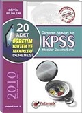 KPSS Tüm Adaylar İçin 20 Adet Öğretim Yöntem ve Teknikleri Denemesi 2010