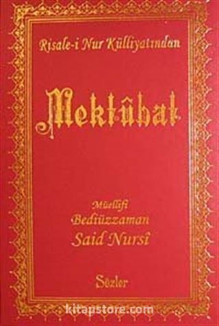 Mektubat (Büyük Boy Şamua Vinleks Ciltli)