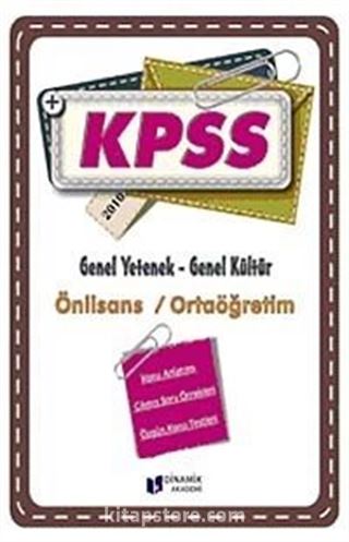 2010 KPSS Önlisans Ortaöğretim Genel Yetenek-Genel Kültür